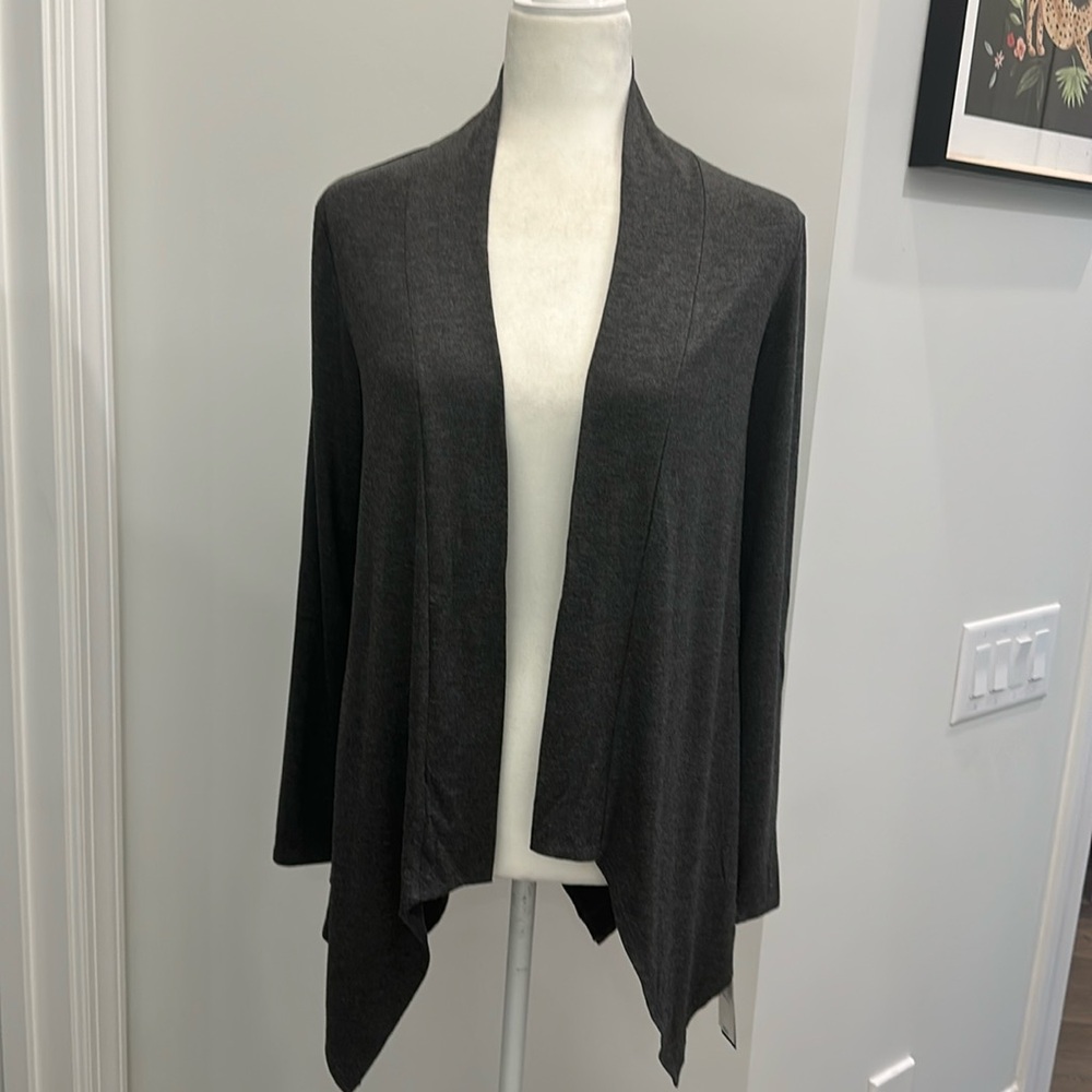 NWT- Alyx lightweight open-front long sleeves gray cardigan. Size S